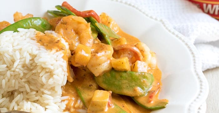 30 Minute Shrimp Coconut Curry