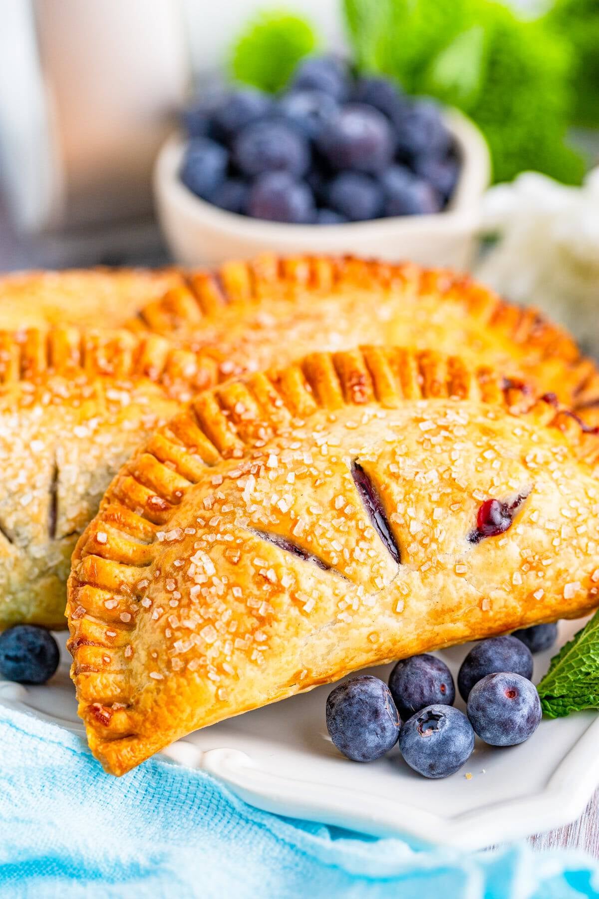 Simple Air Fryer Blueberry Hand Pies Recipe