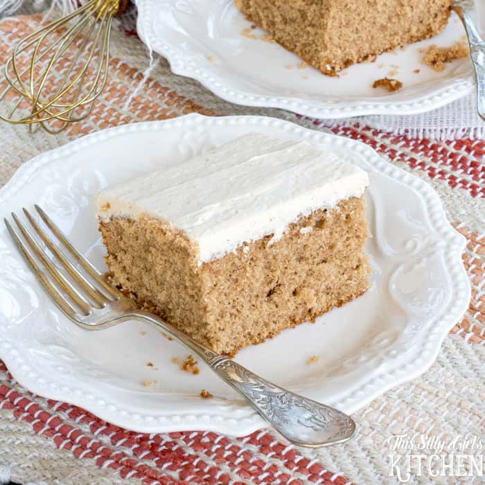 Spiced Apple Cider Sheet Cake