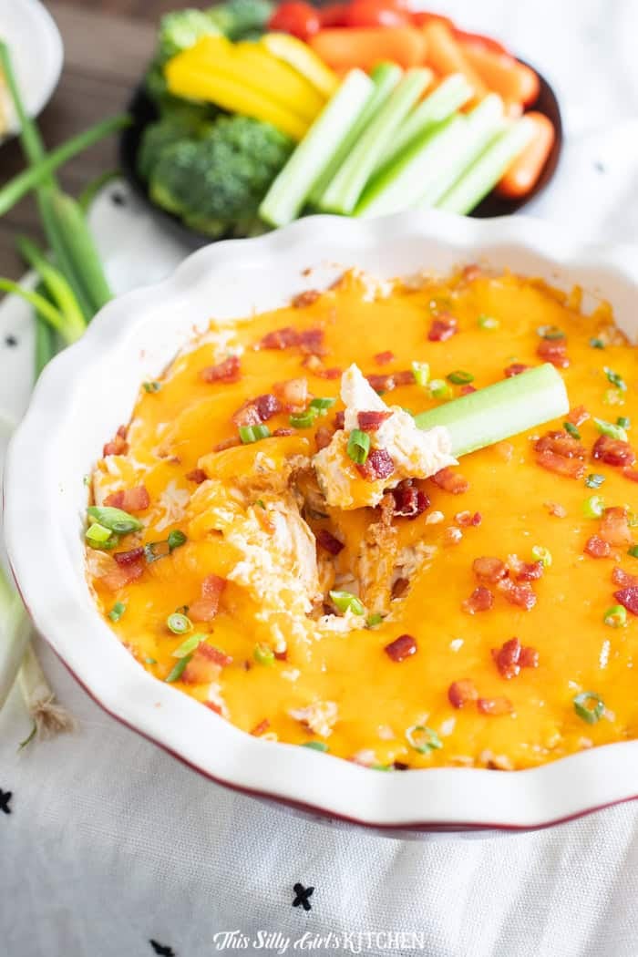 Bacon Ranch Chicken Dip