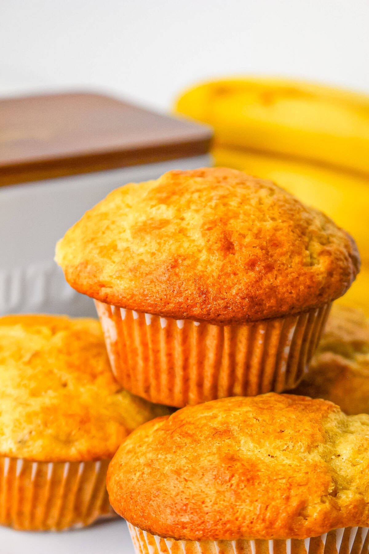 Easy Banana Cake Mix Muffins Recipe