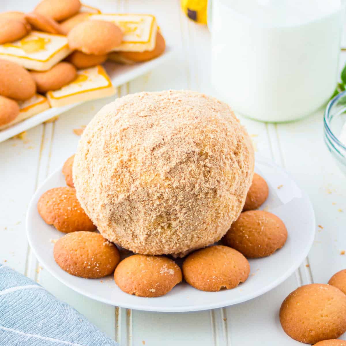 Banana Pudding Dessert Cheese Ball Recipe