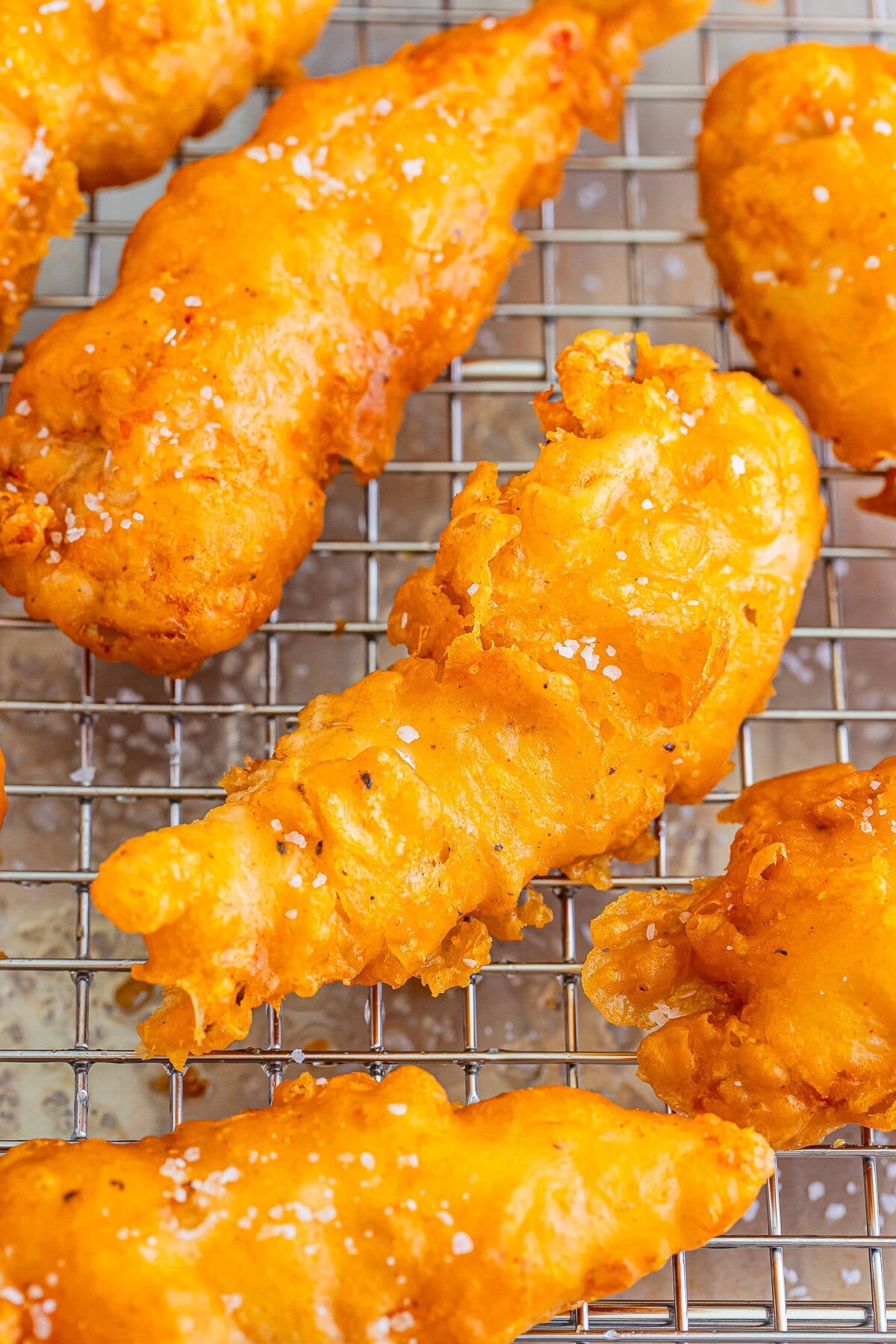 The Best Crispy Fried Battered Chicken Tenders Recipe