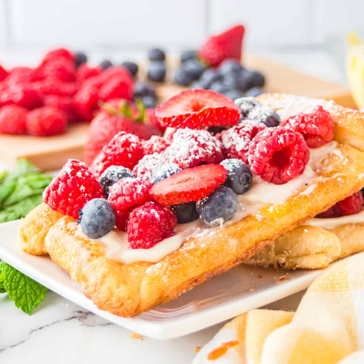 Berry Tart Recipe with Crescent Dough