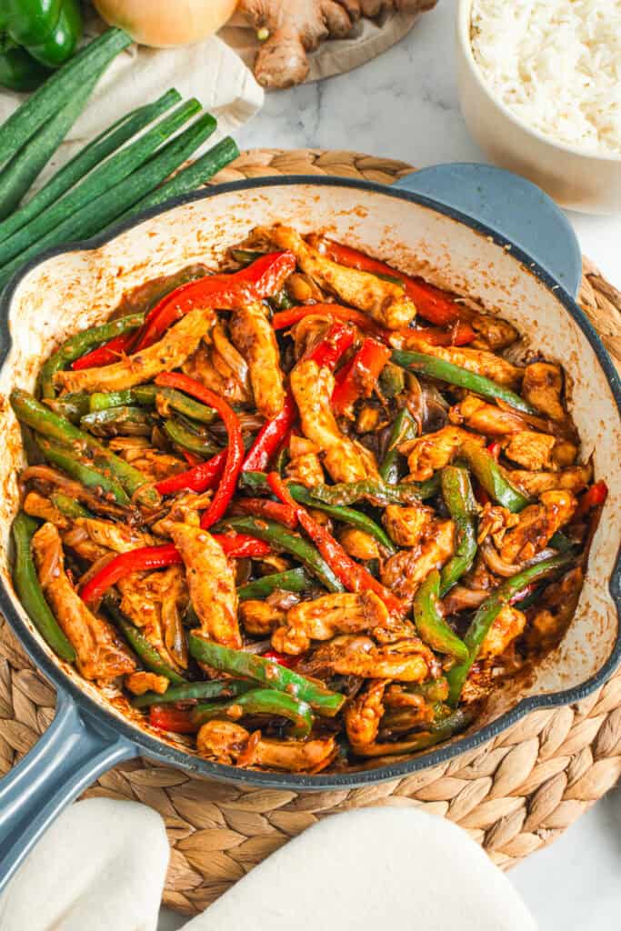 Easy Black Pepper Chicken Recipe