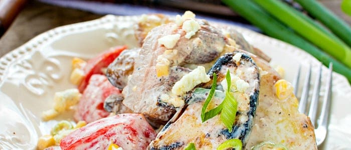 Black and Bleu Potato Salad