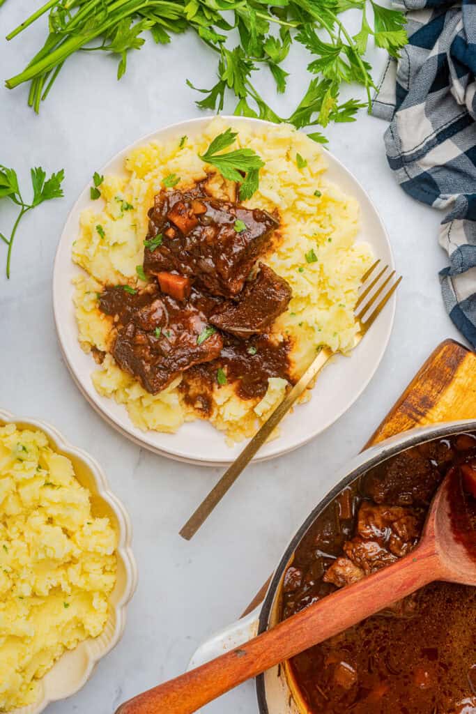 Braised Boneless Beef Short Ribs Recipe