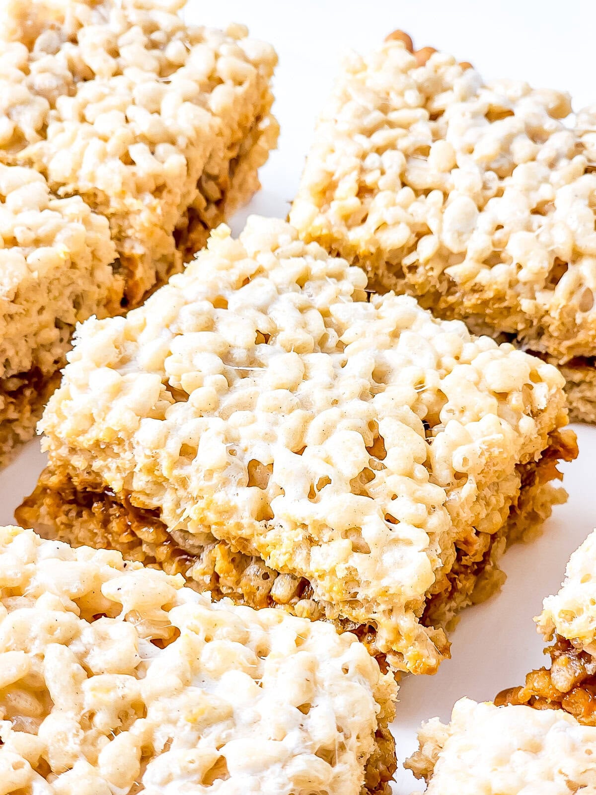 Brown Butter Rice Crispy Treats (with Dulce de Leche)