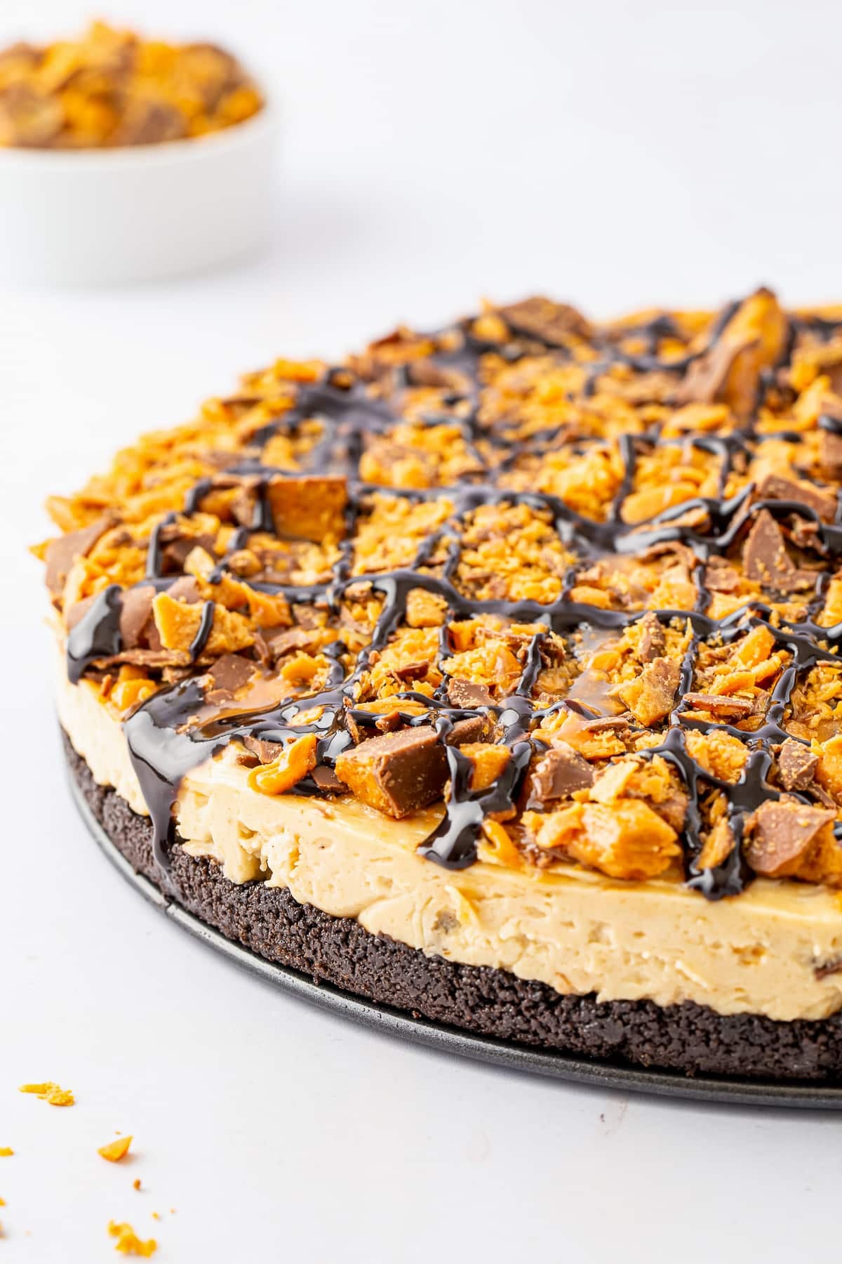 No-Bake Butterfinger Cheesecake Recipe