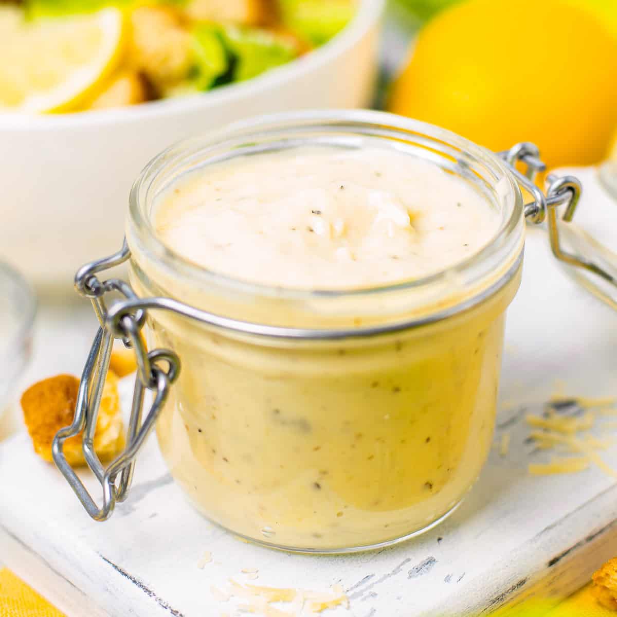 Homemade Caesar Salad Dressing
