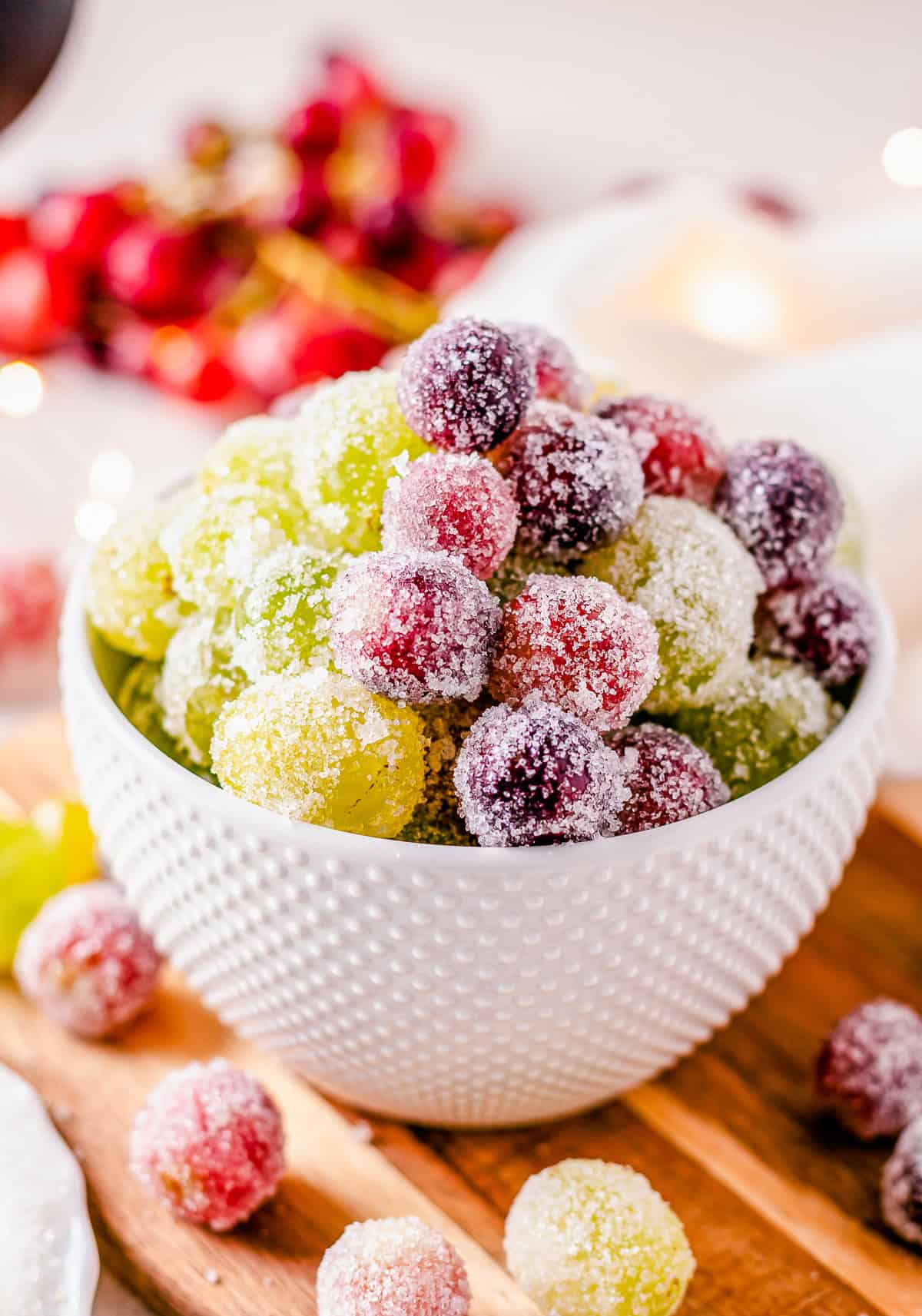 Candied Grapes