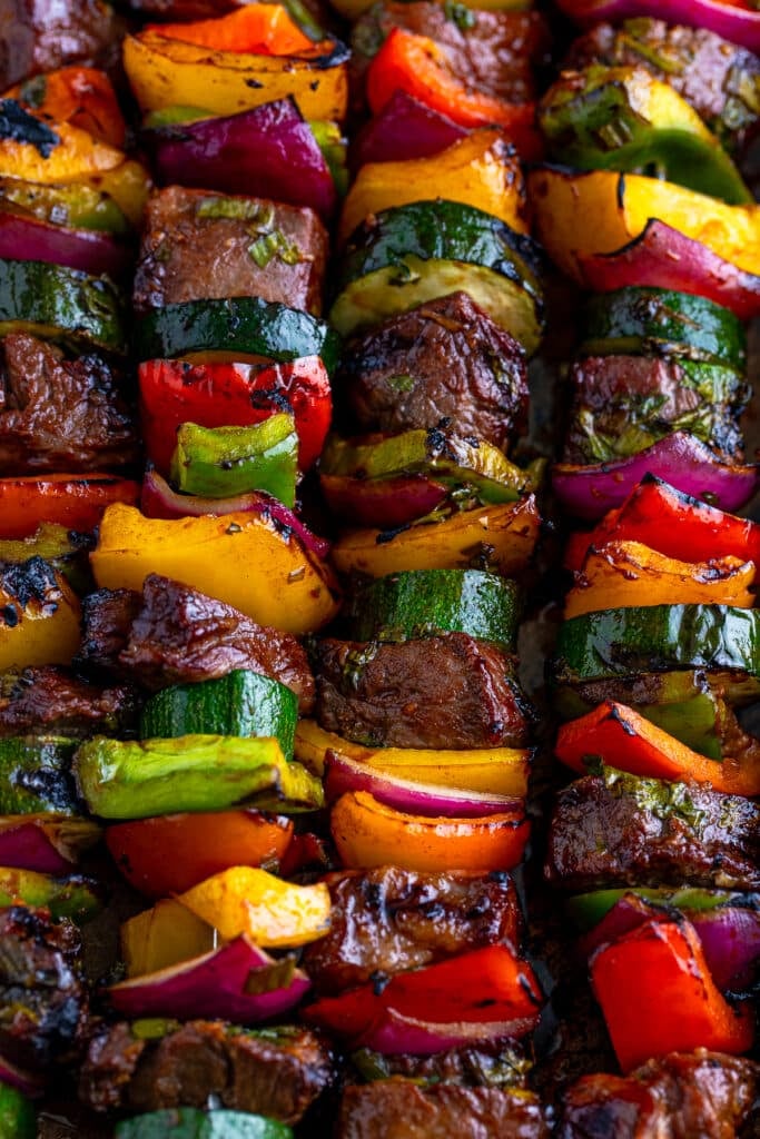 Grilled Marinated Beef Kabobs Recipe