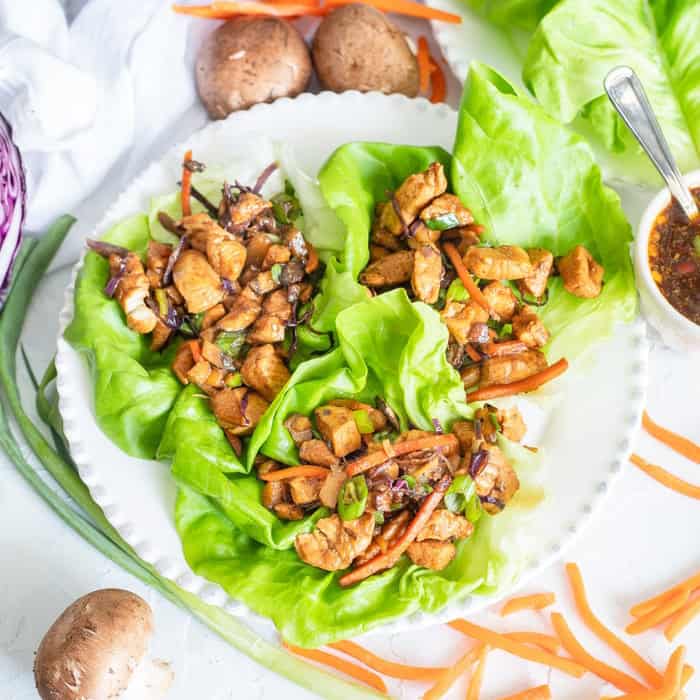 Chicken Lettuce Wraps