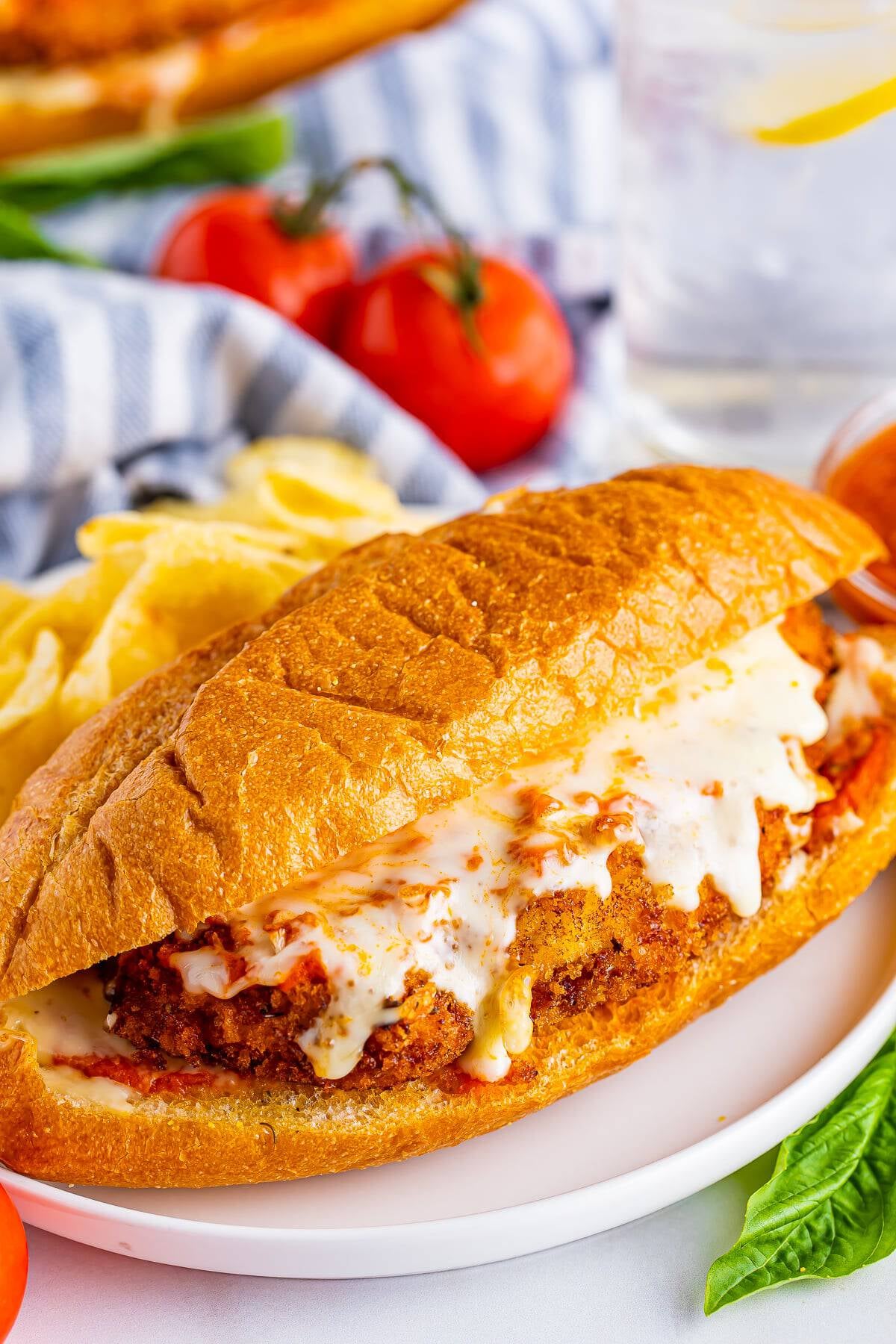 Chicken Parmesan Sandwich Recipe (Chicken Parm Subs)