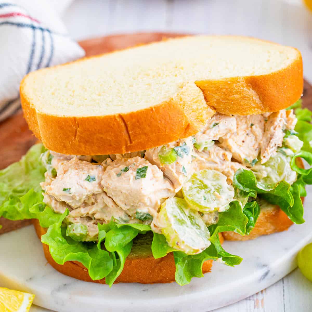 Chicken Salad with Grapes