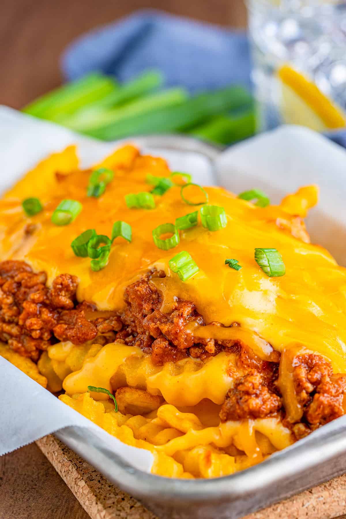 Homemade Chili Cheese Fries Recipe