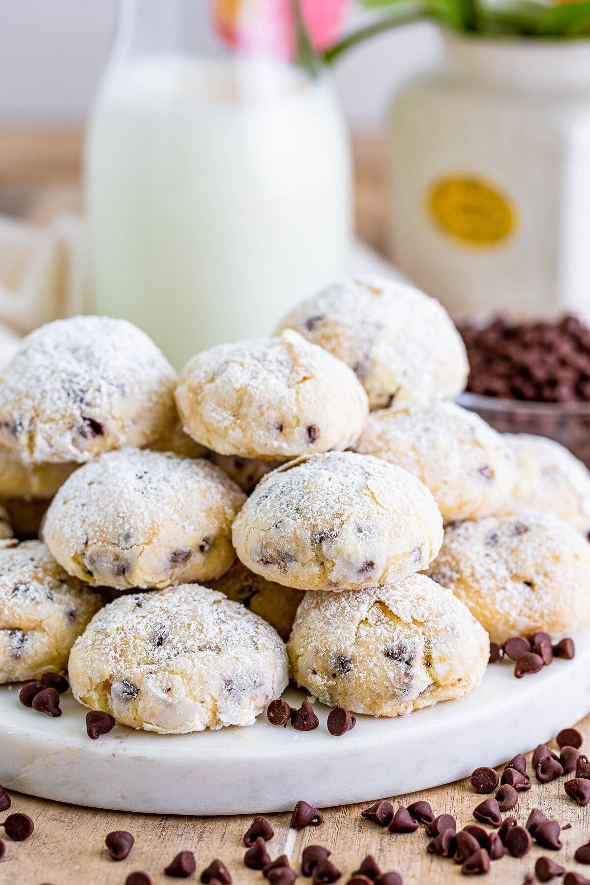 Soft Chocolate Chip Cream Cheese Cookie Recipe