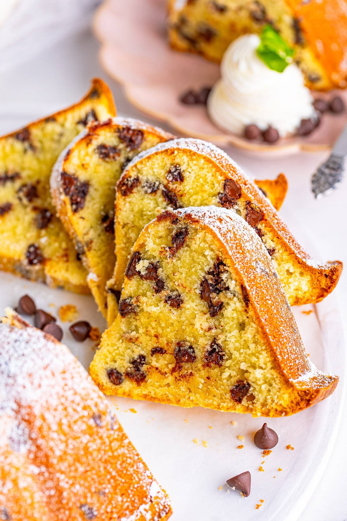 Easy Chocolate Chip Pound Cake Recipe