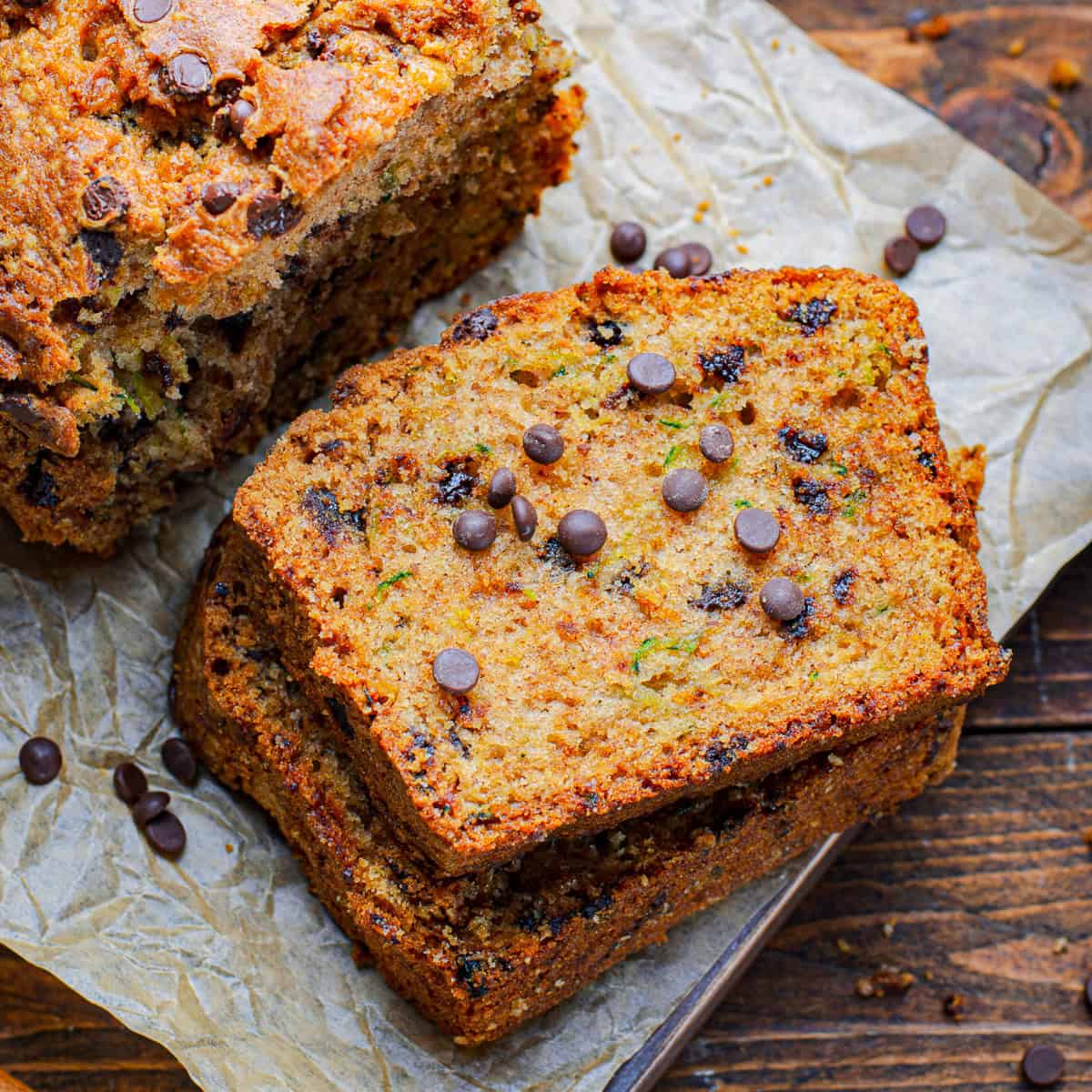 Chocolate Chip Zucchini Bread