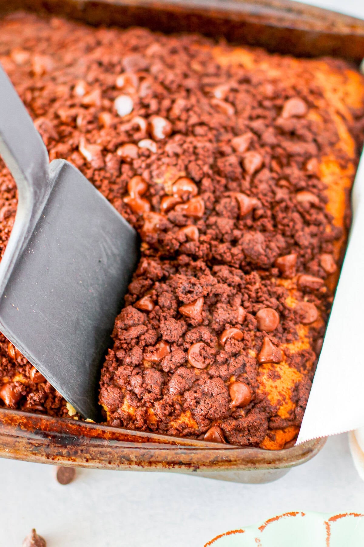 Easy Chocolate Chip Coffee Cake Recipe