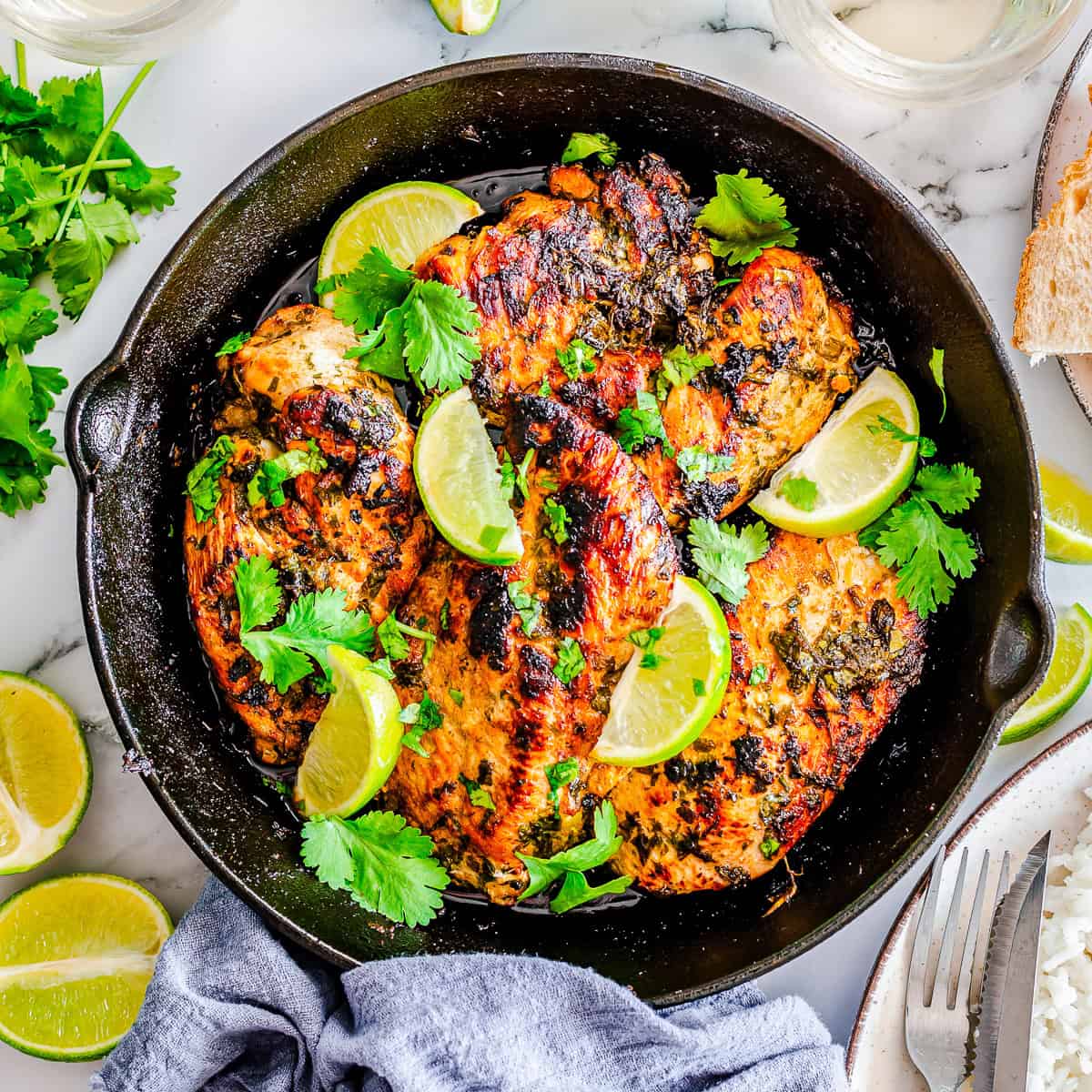 Easy Cilantro Lime Chicken Recipe