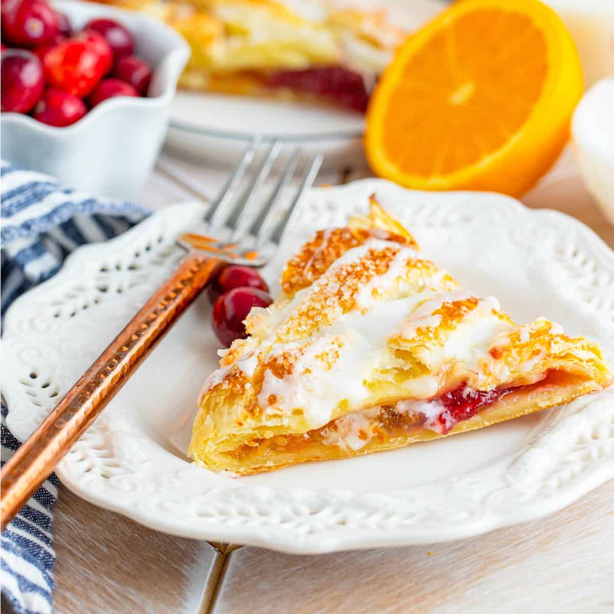 Cranberry Orange Braid