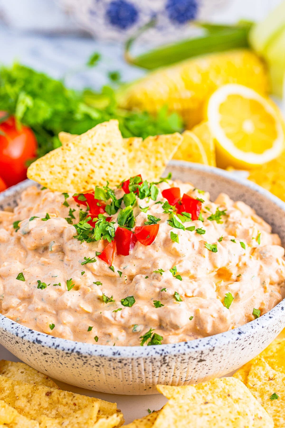 Cold Creamy Cream Cheese Taco Dip