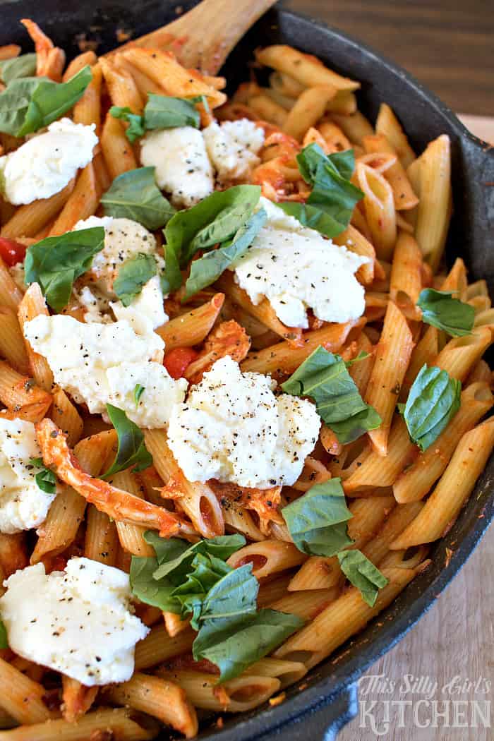 Creamy Chicken Diavolo Pasta Recipe