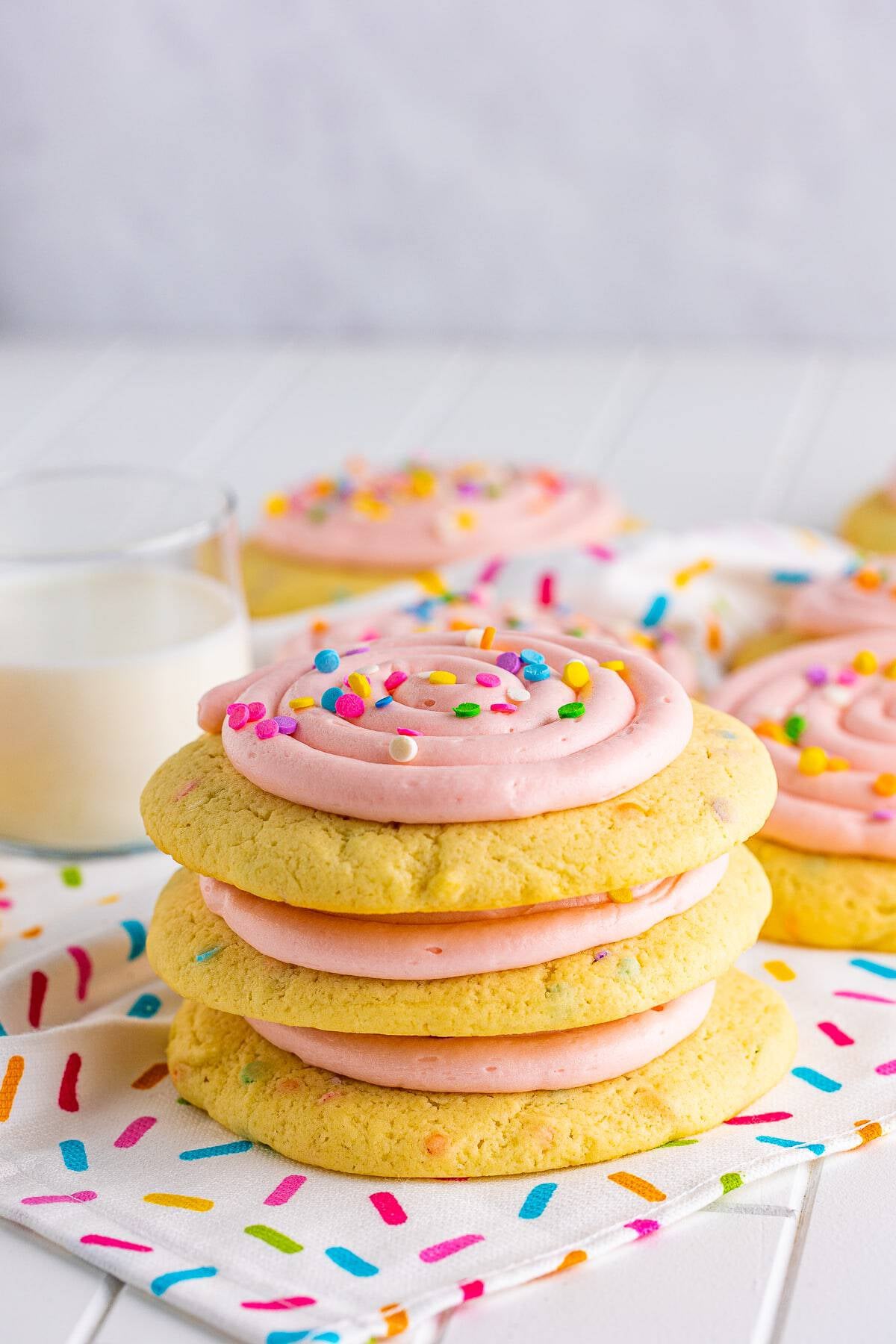 Confetti Cake Cookies