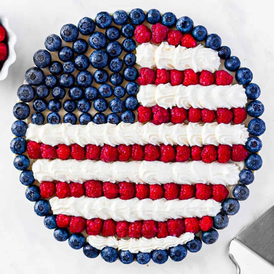 Fourth of July Fruit Pizza Recipe