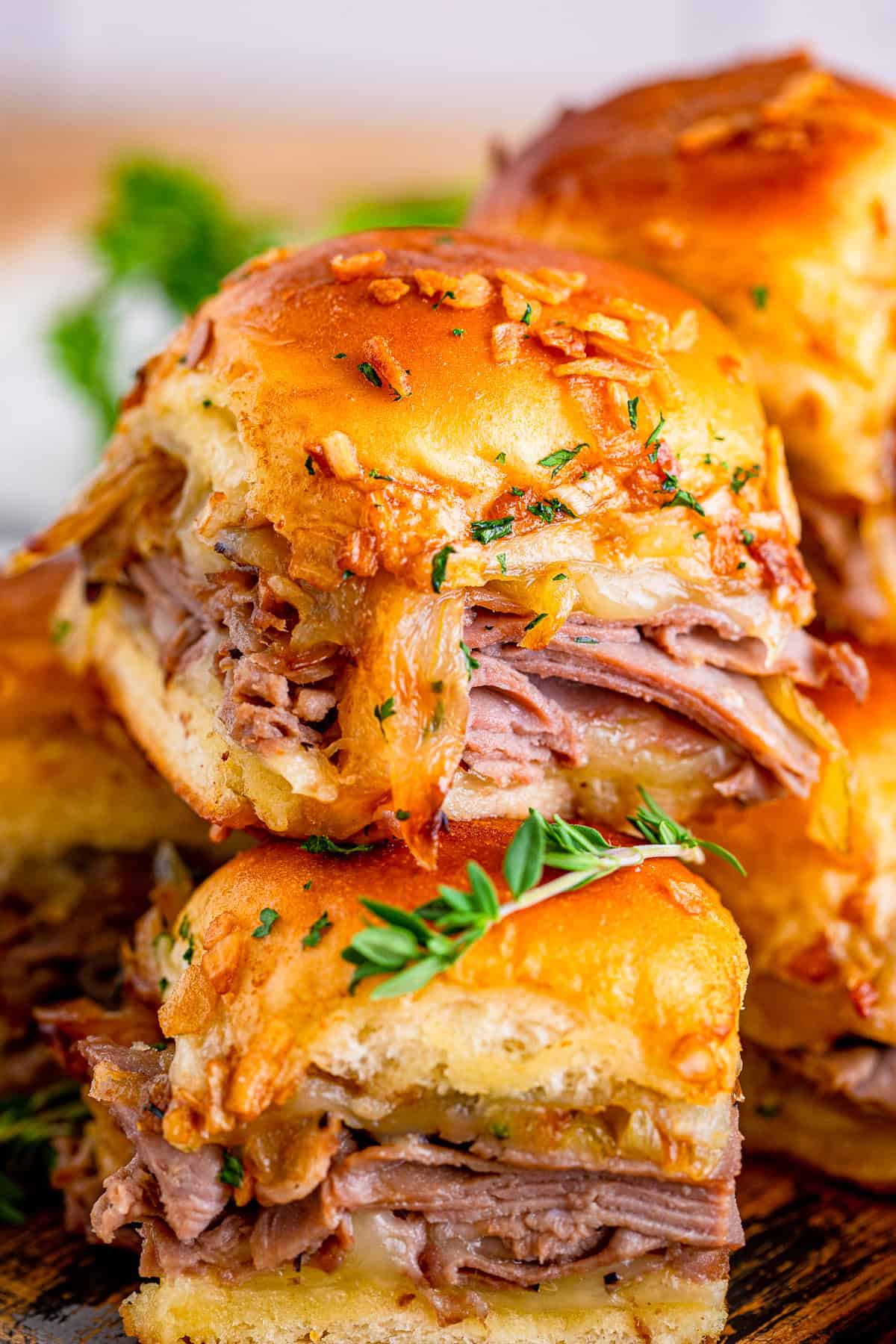 Easy French Dip Sliders Recipe