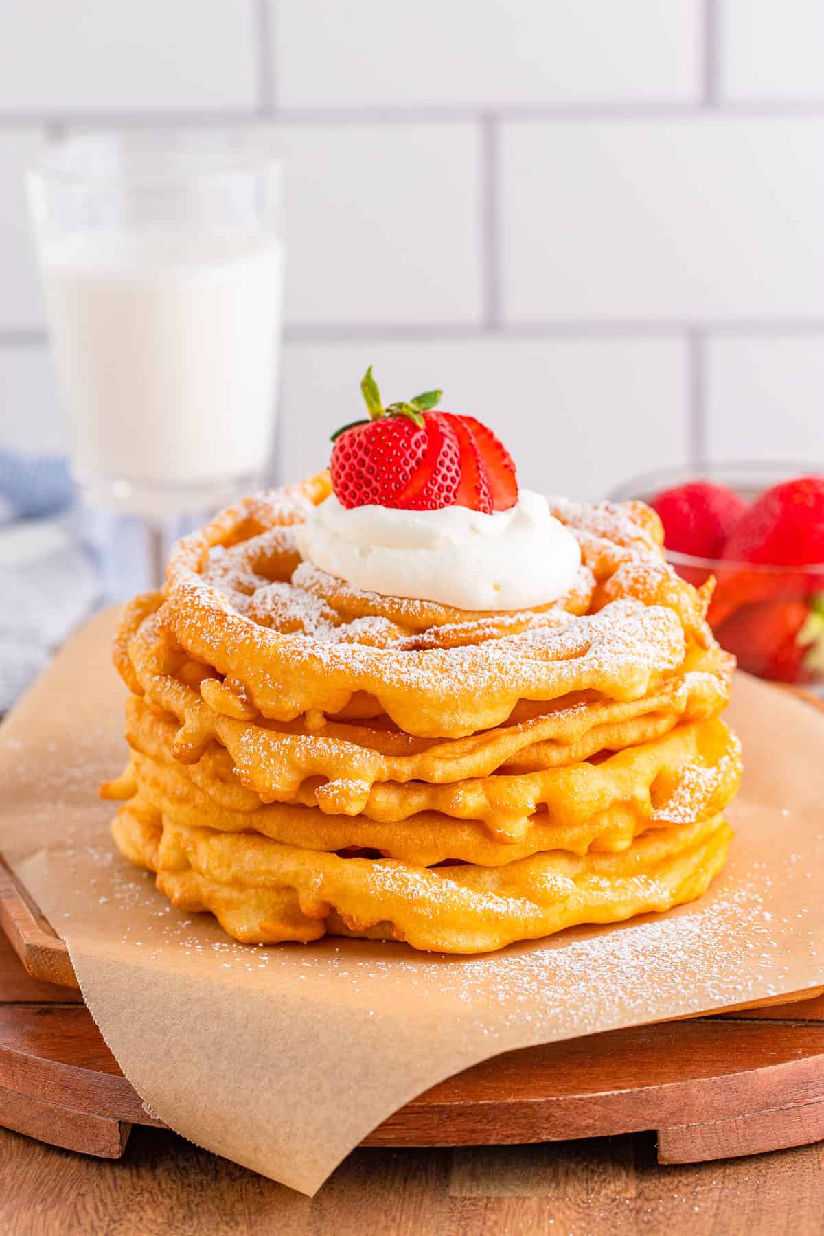 Homemade Easy Fair Funnel Cake Recipe