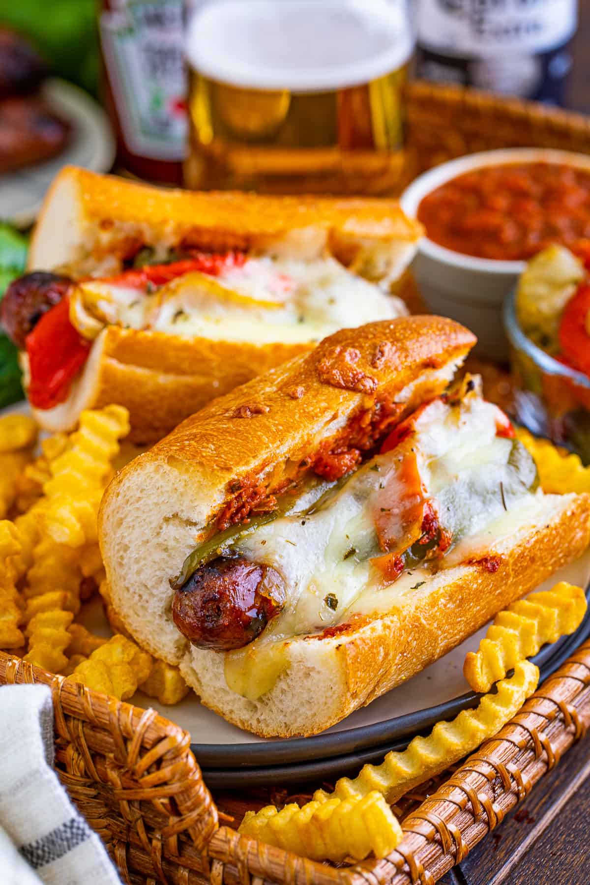 Grilled Italian Sausage Sandwich Recipe