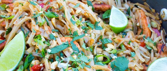 Skinny Chicken Pad Thai