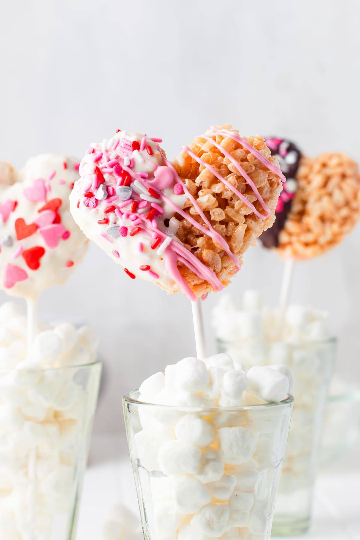 Valentine Rice Krispie Treats
