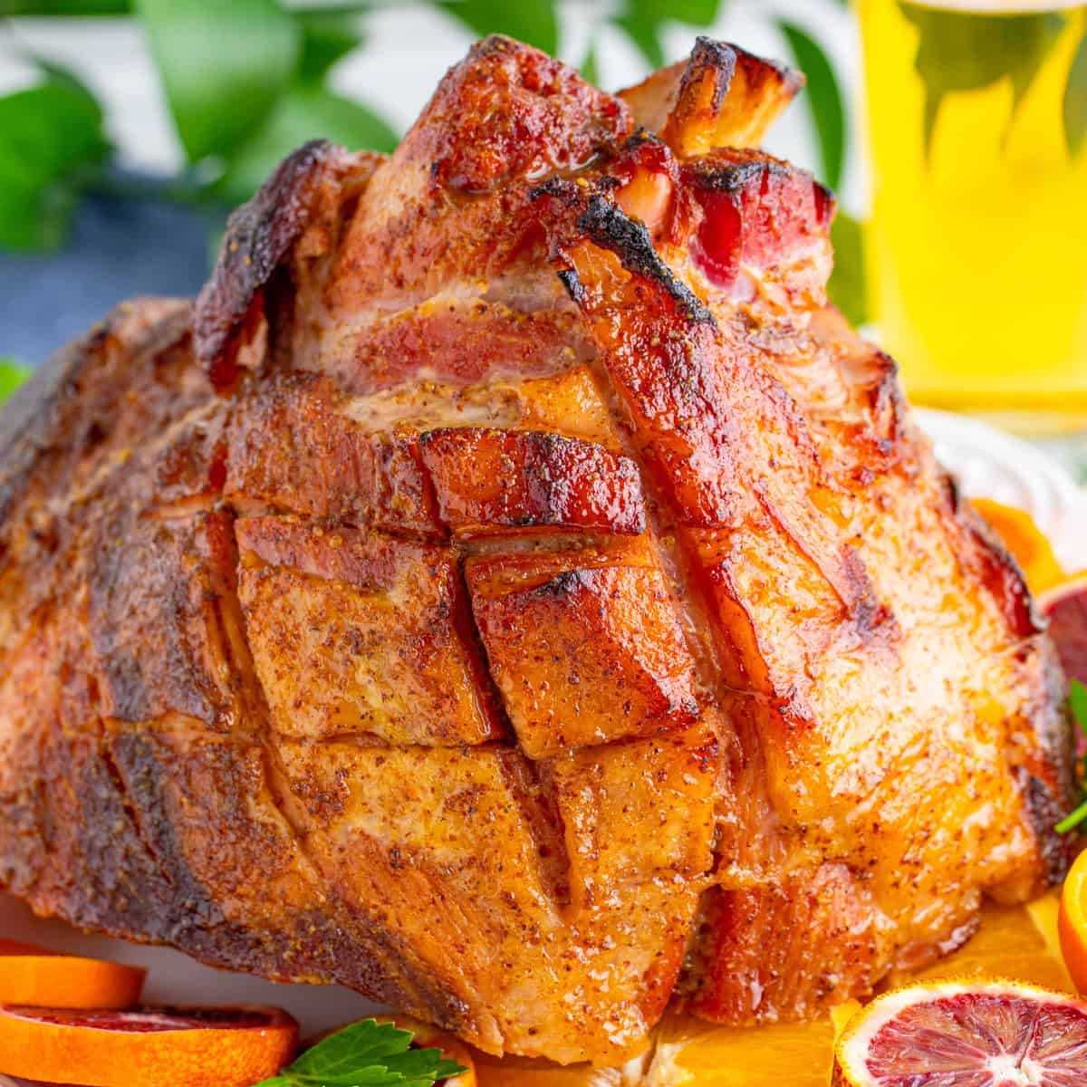 Brown Sugar Glazed Baked Ham Recipe