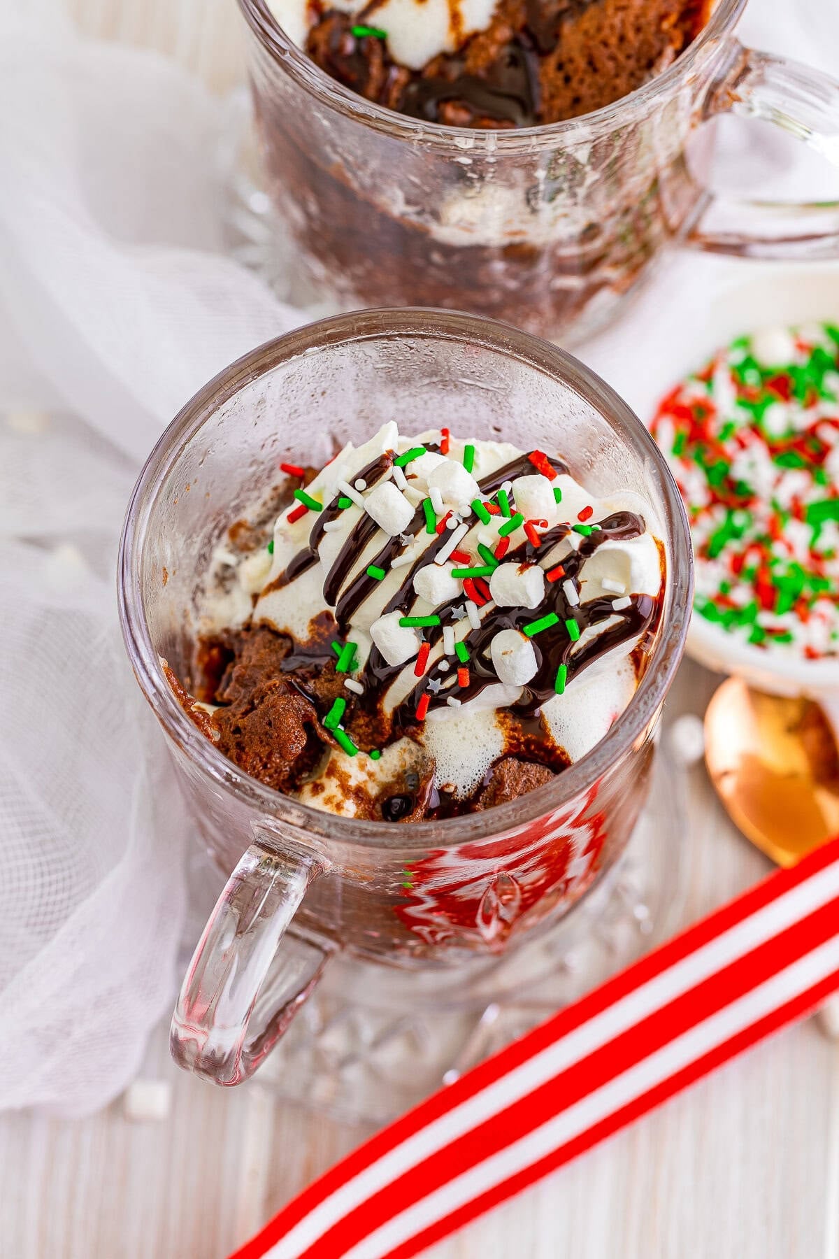 Hot Chocolate Mug Cake