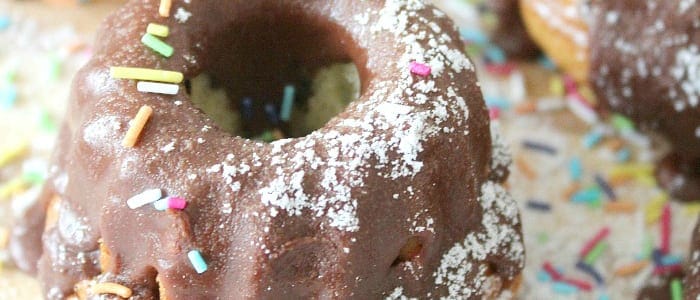 Mini Orange Bundt Cakes