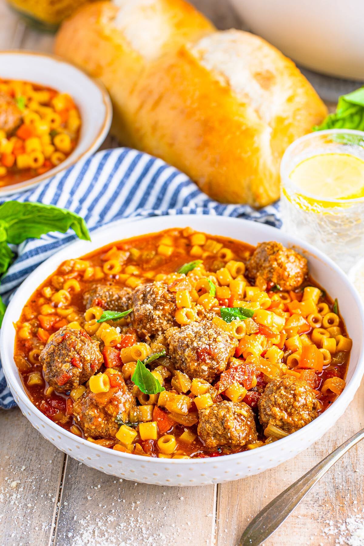 Hearty & Easy Italian Meatball Soup Recipe