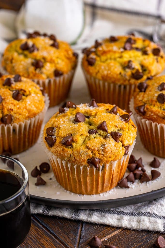 Easy Chocolate Chip Muffins
