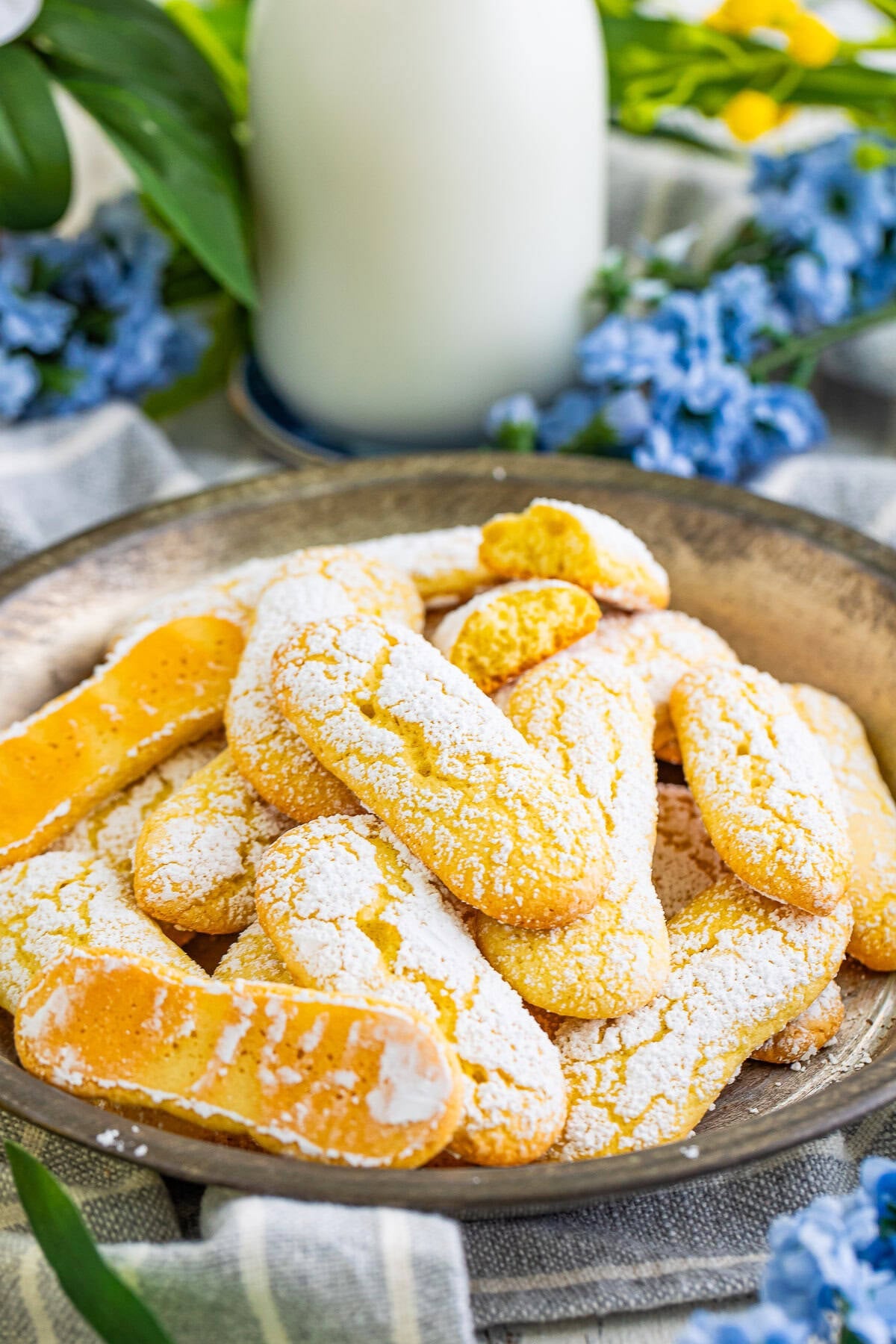 Homemade Lady Finger Cookies Recipe