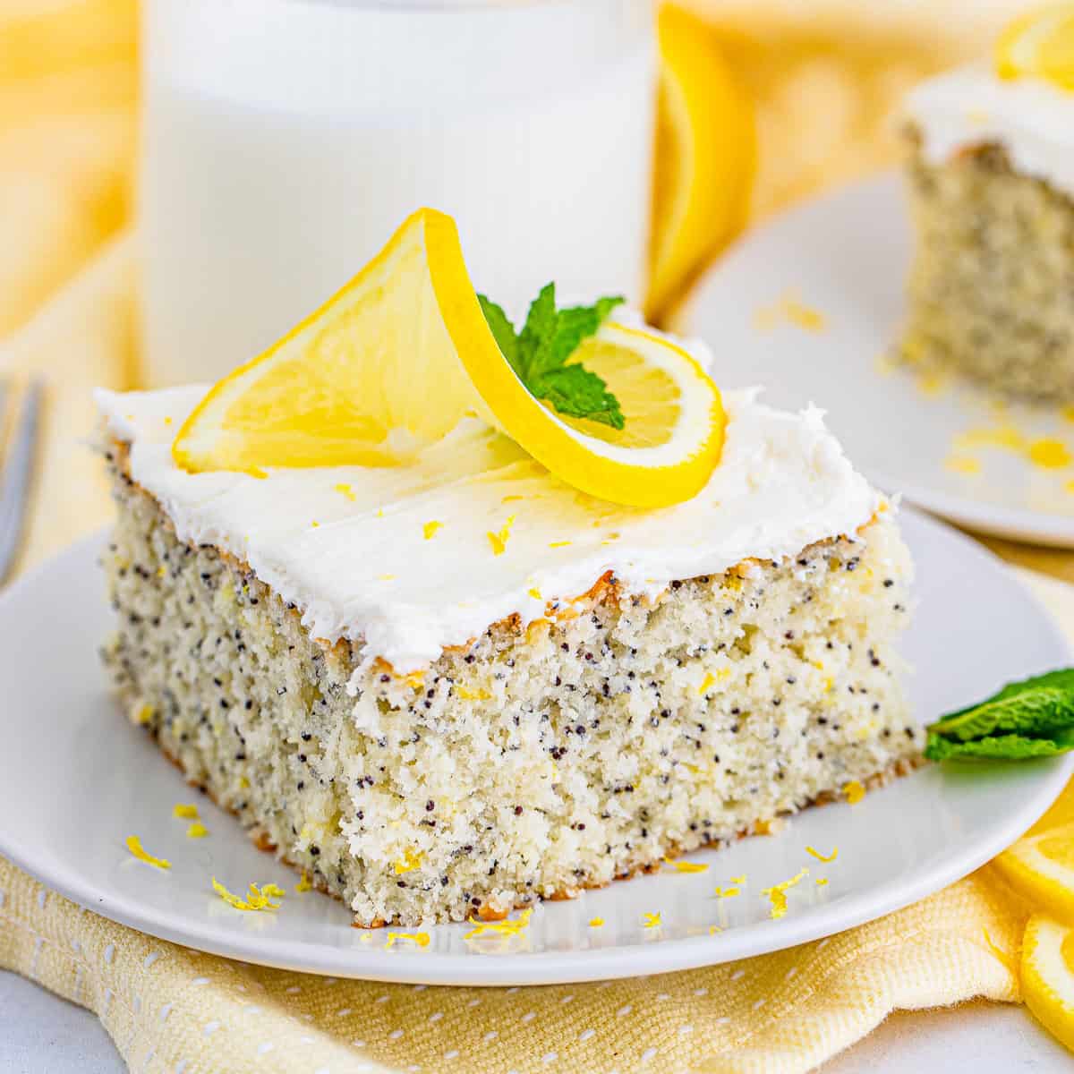 Lemon Poppy Seed Cake