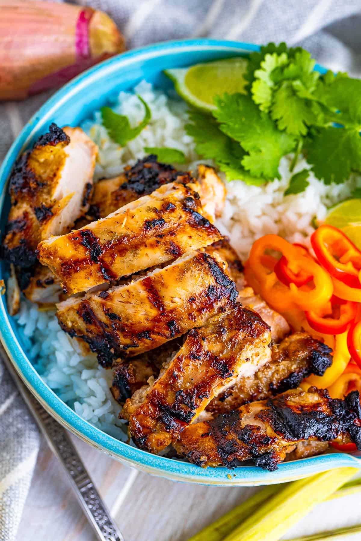 Grilled Vietnamese Lemongrass Chicken