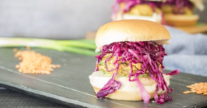 Lentil Burger Sliders