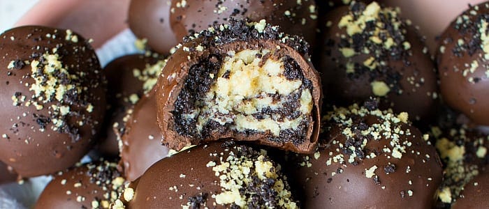 Marble Oreo Truffles