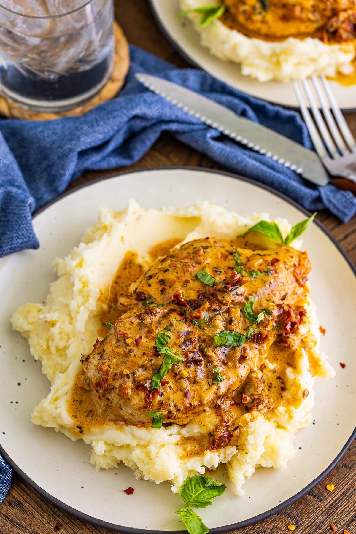 Marry Me Chicken Recipe with Mashed Potatoes