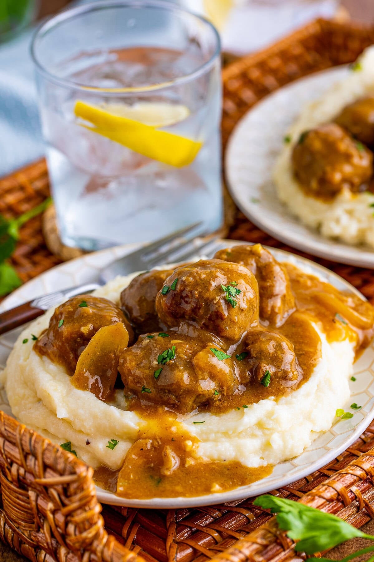 Meatballs and Gravy