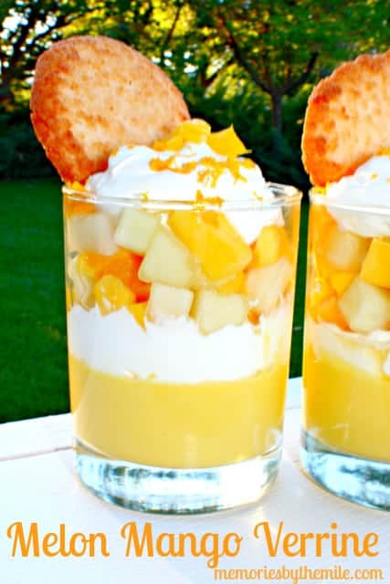 Melon Mango Verrine {contributor Wanda Ann}