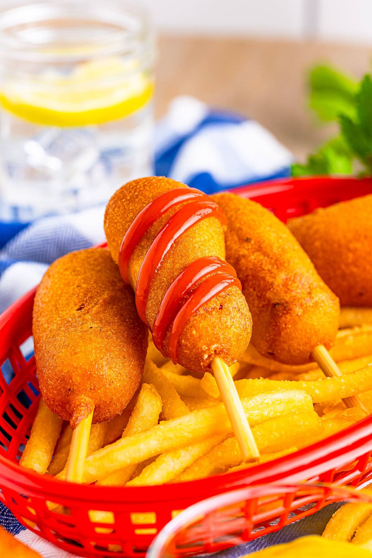 Homemade Classic Mini Corn Dogs Recipe