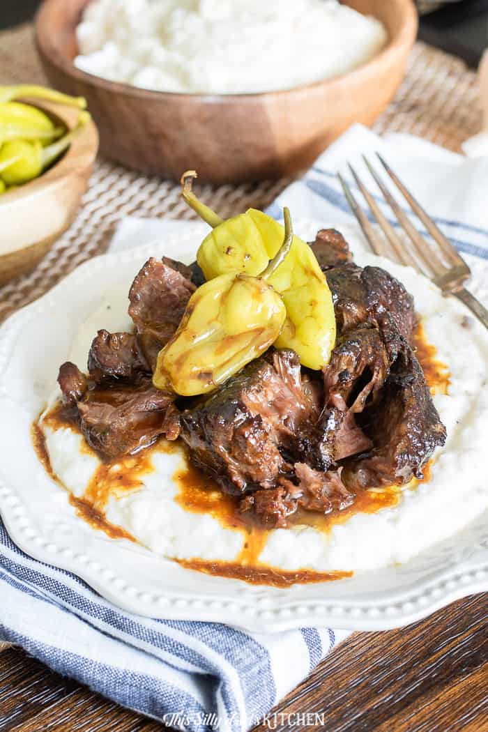 The BEST Mississippi Pot Roast Recipe (Slow Cooker)